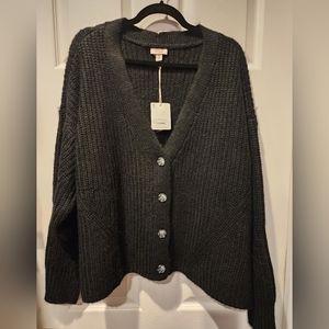 Cardigan sweater 1X